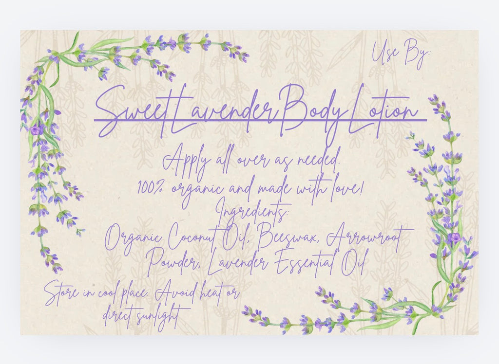 Sweet Lavender Body Lotion